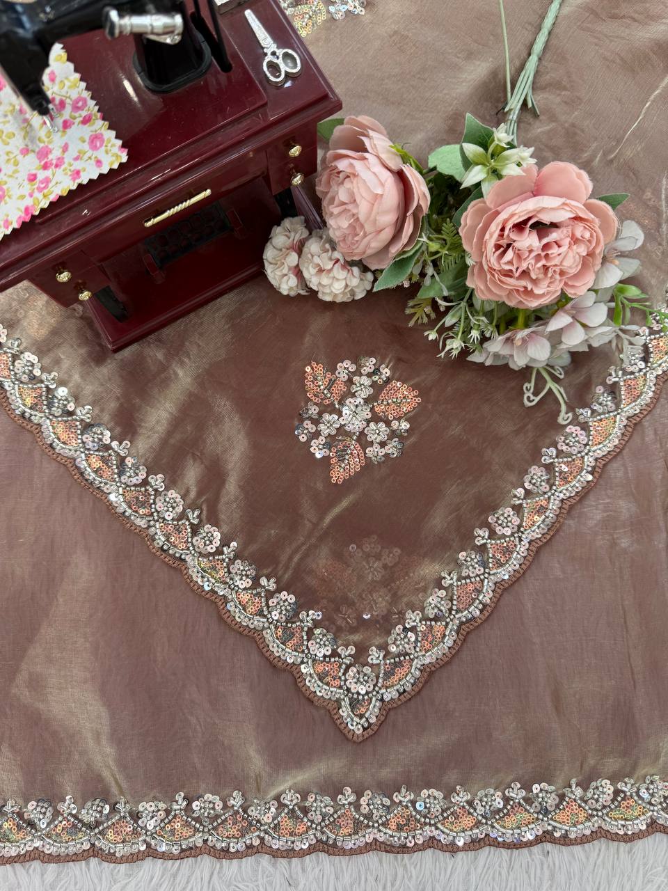 Designer Fendy Silk Saree