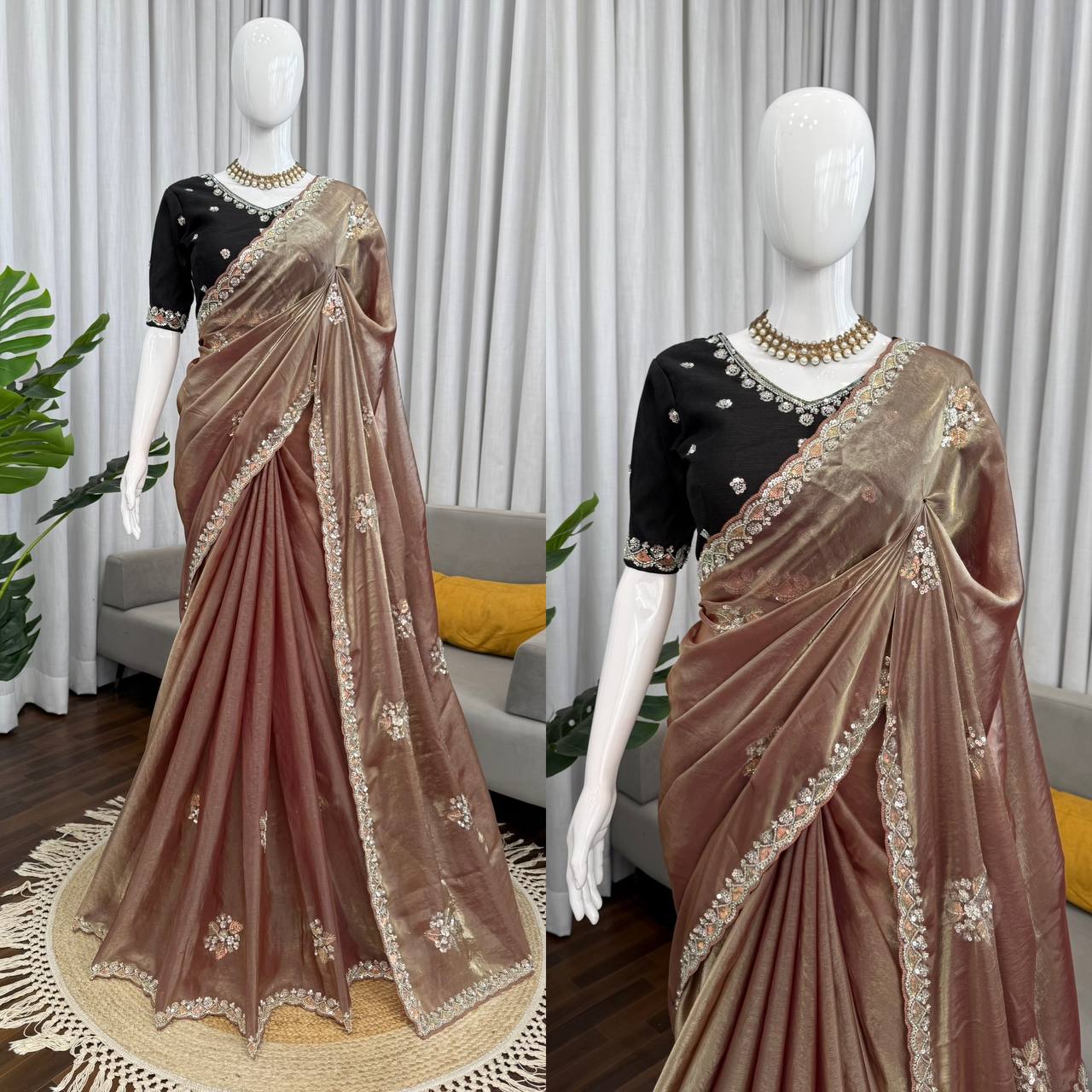 Designer Fendy Silk Saree