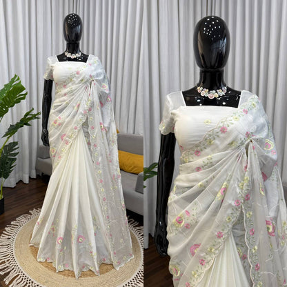 Designer Chiffon Saree – Elegance Redefined