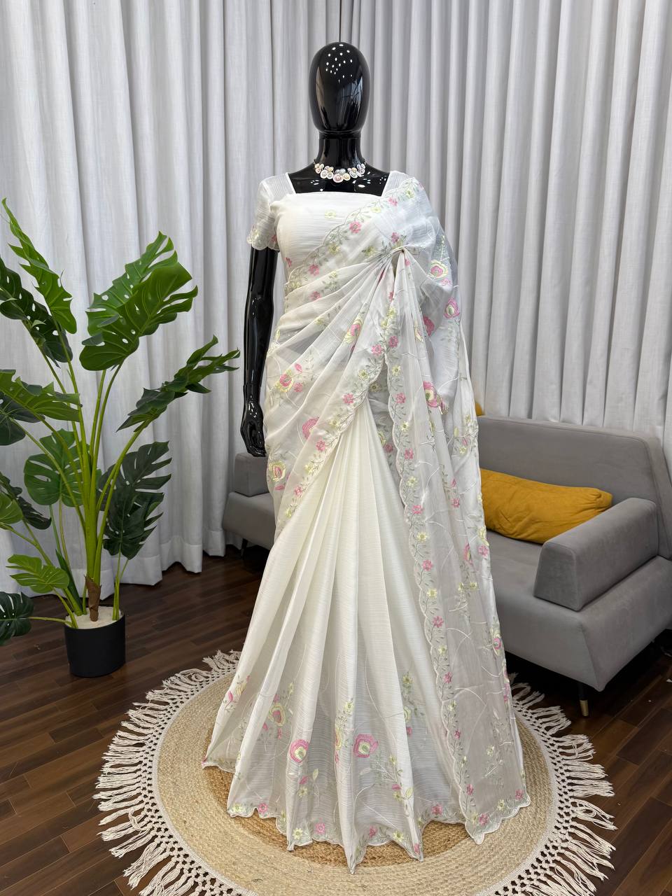 Designer Chiffon Saree – Elegance Redefined