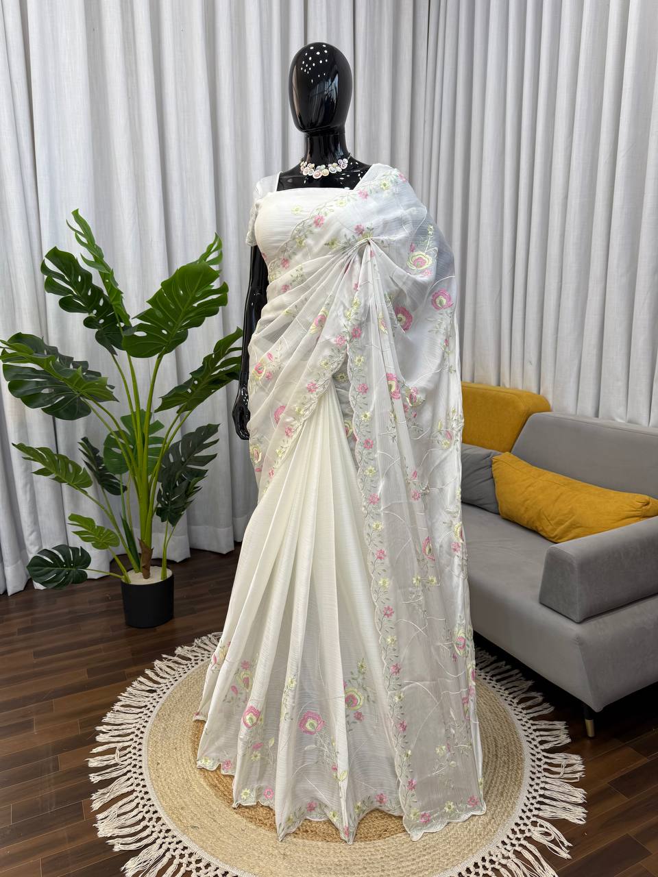 Designer Chiffon Saree – Elegance Redefined