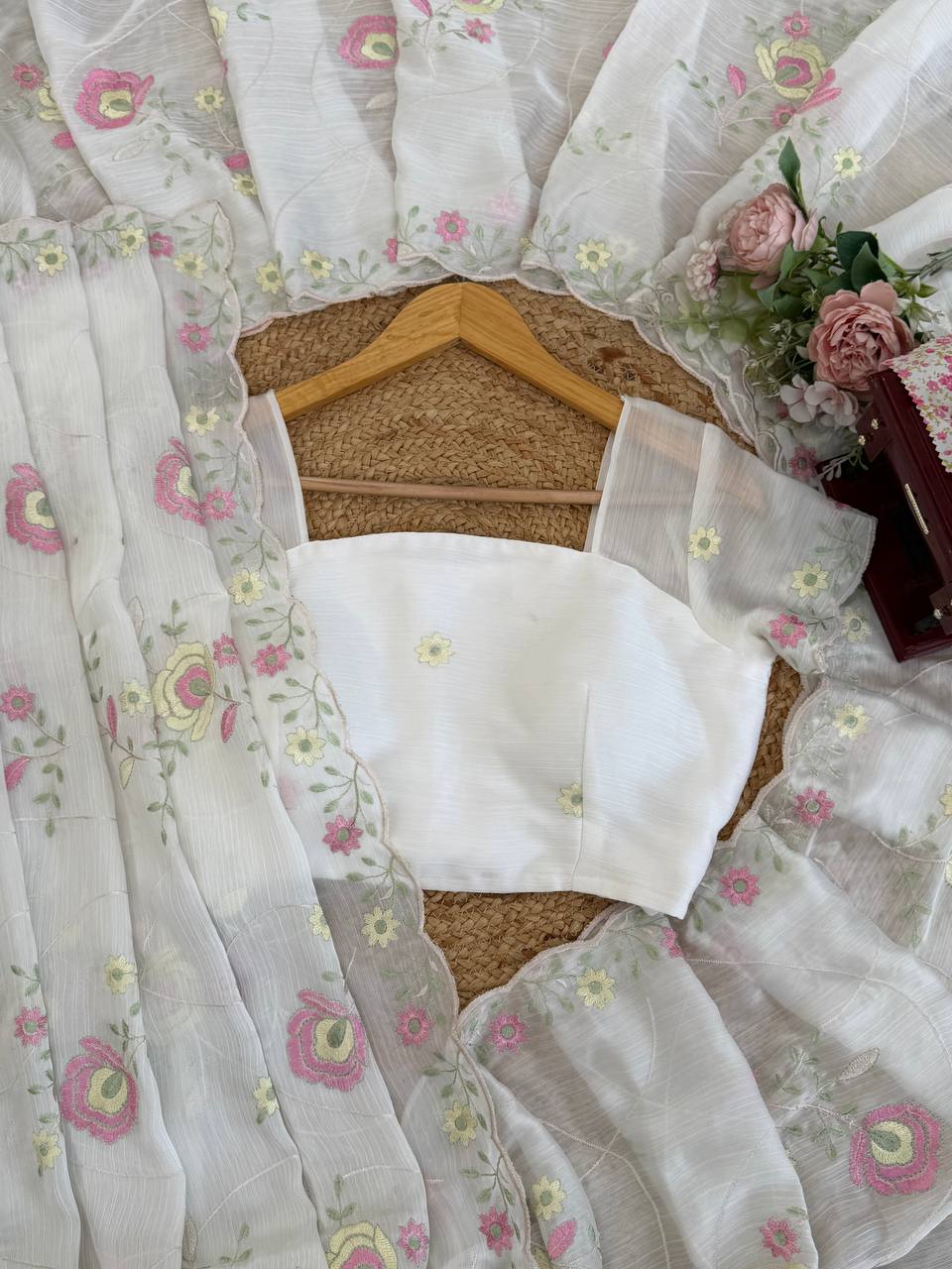 Designer Chiffon Saree – Elegance Redefined