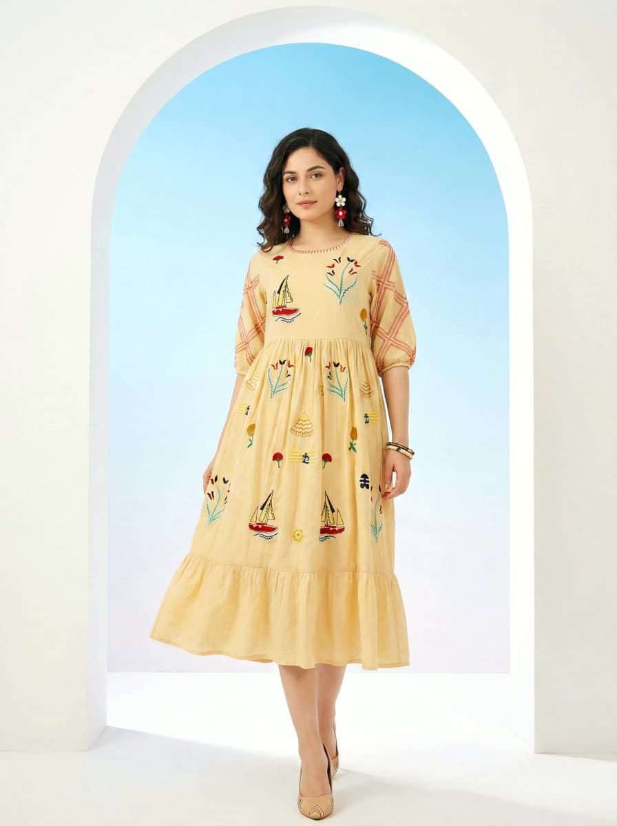 Elegant Casual & Office Wear Dress