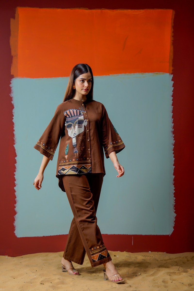 Khadi Cotton Printed Set