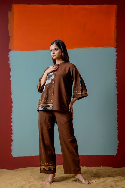Khadi Cotton Printed Set