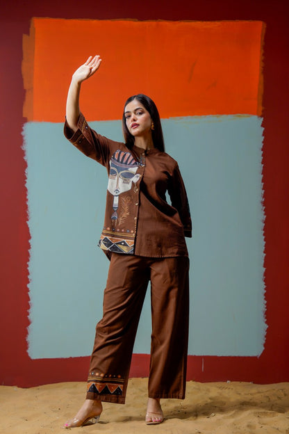 Khadi Cotton Printed Set