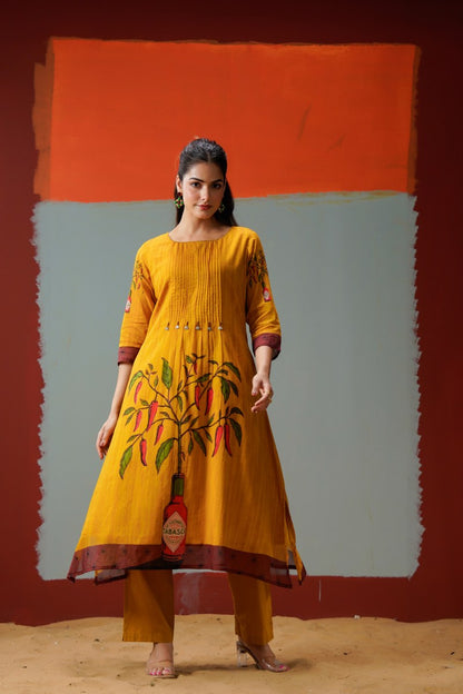 Stylish & Comfortable mal Cotton kurta set