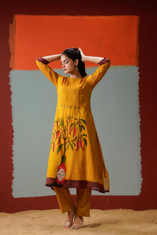 Stylish & Comfortable mal Cotton kurta set