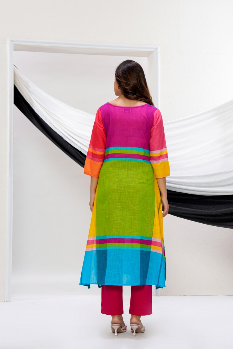 Mal Cotton Printed Kurta set for Women