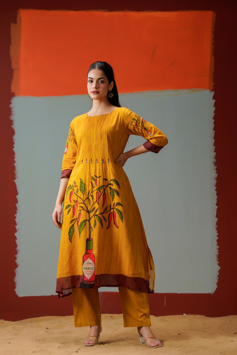 Stylish & Comfortable mal Cotton kurta set