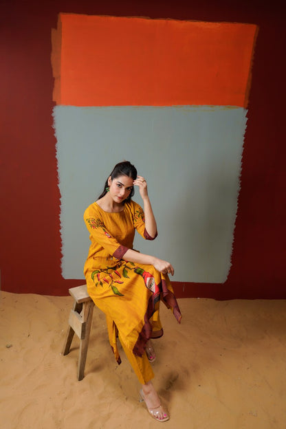 Stylish & Comfortable mal Cotton kurta set