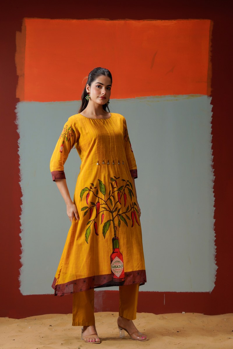 Stylish & Comfortable mal Cotton kurta set