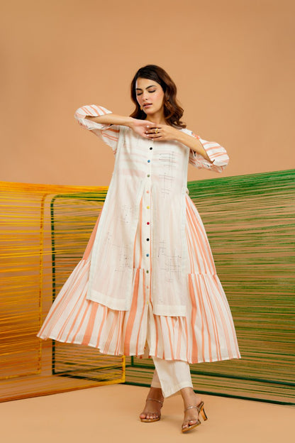 Mal Cotton Printed Kurta set with Lining inside