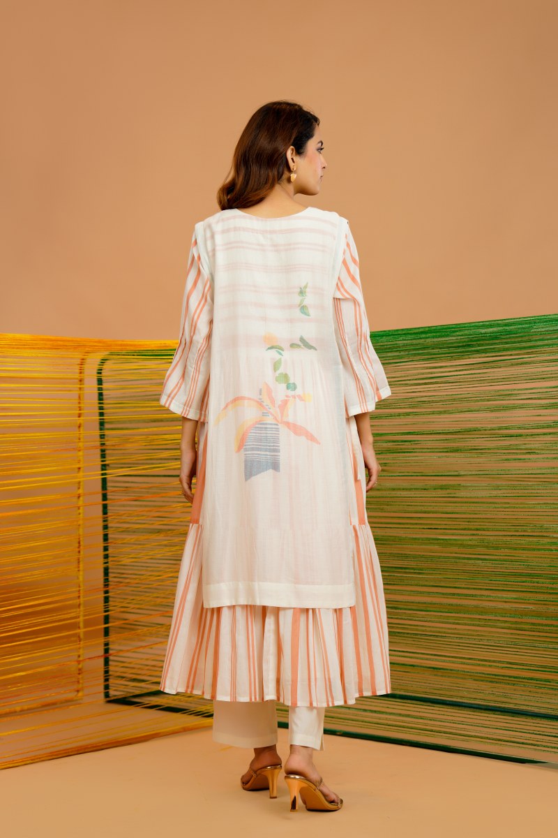 Mal Cotton Printed Kurta set with Lining inside