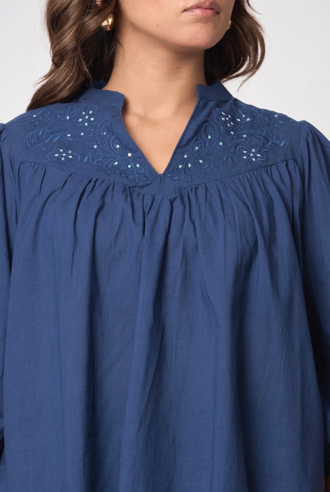 Comfortable  Cotton Tunic Top for Women