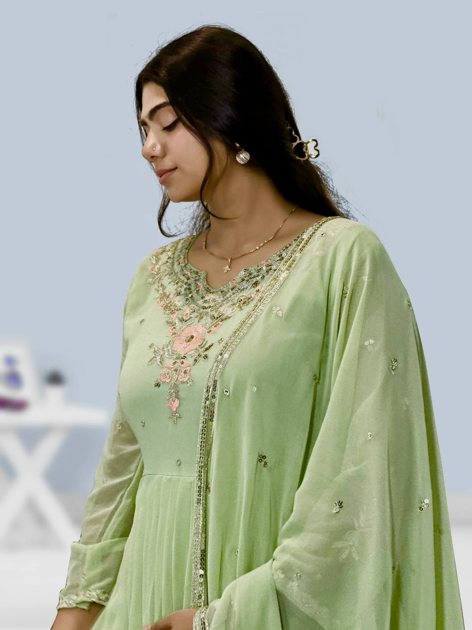 Premium Anarkali Gown Set