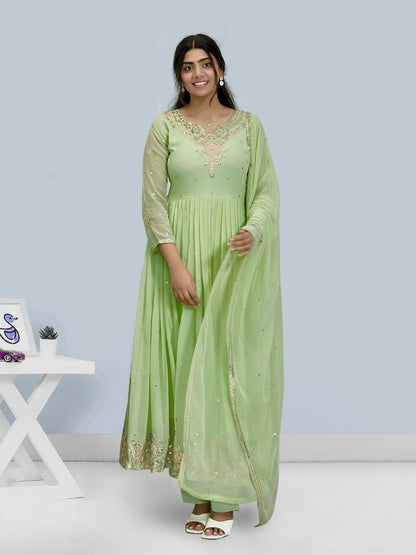 Premium Anarkali Gown Set