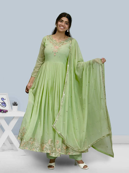 Premium Anarkali Gown Set