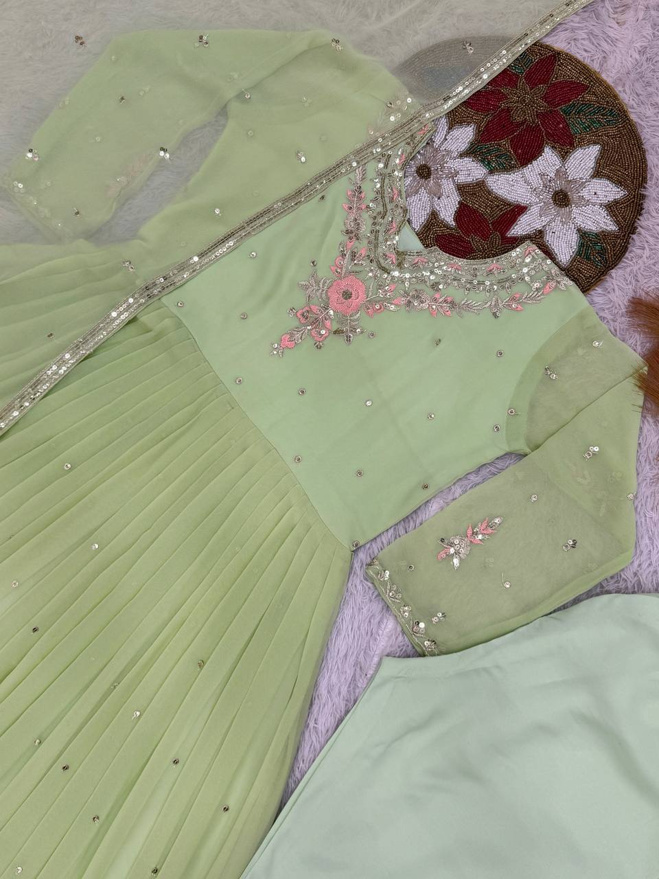 Premium Anarkali Gown Set