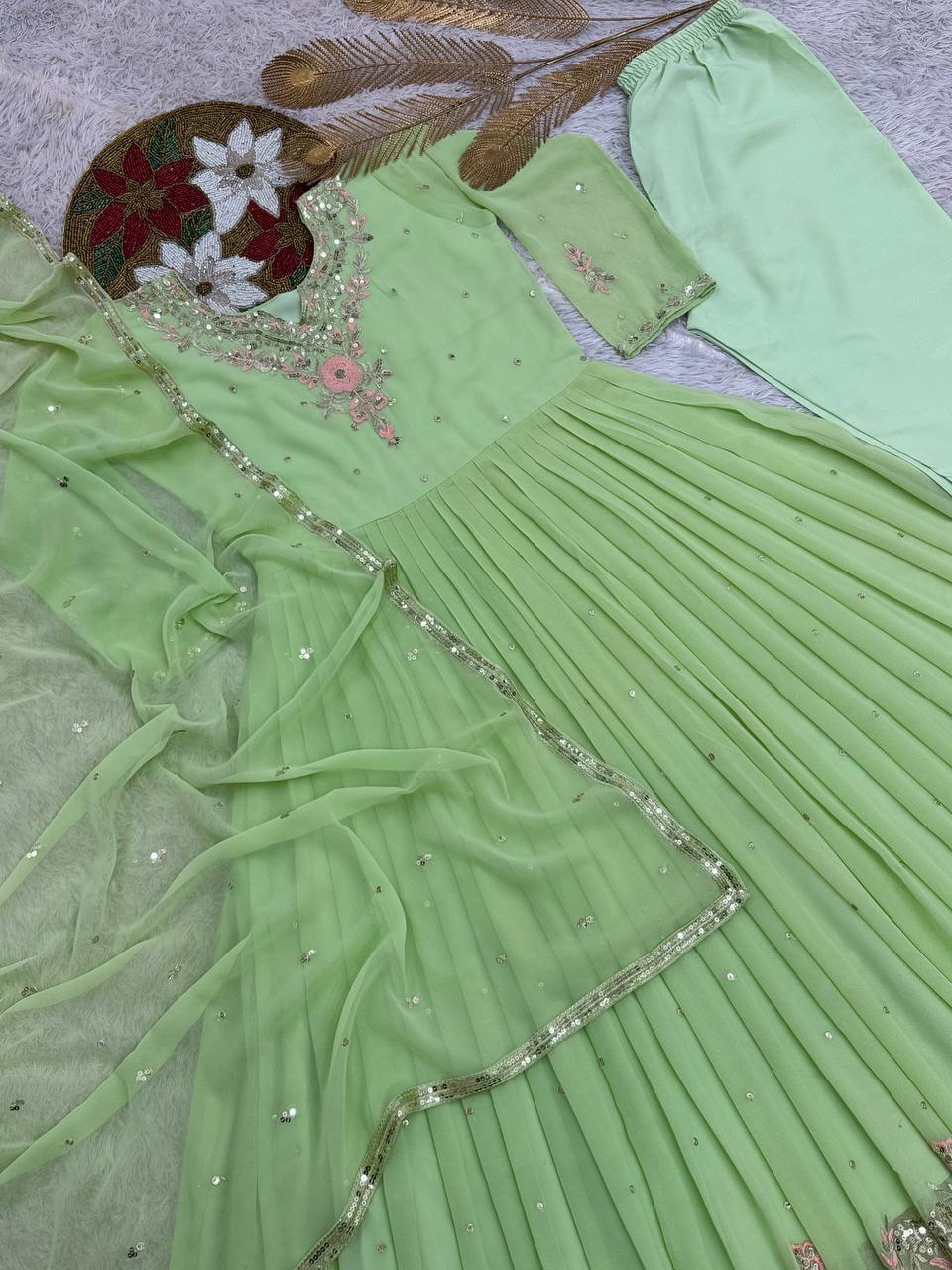 Premium Anarkali Gown Set