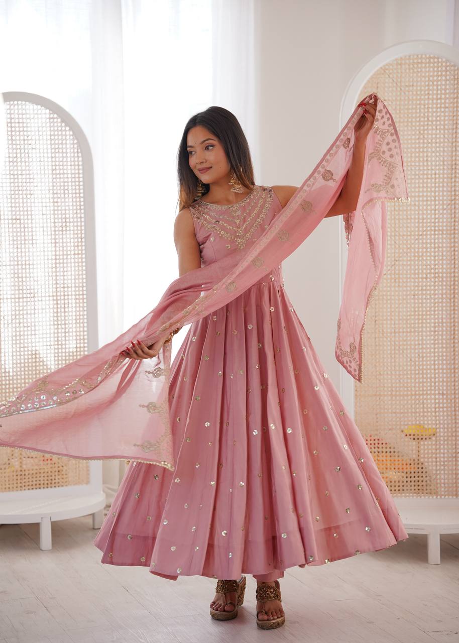 Premium Anarkali Gown Set