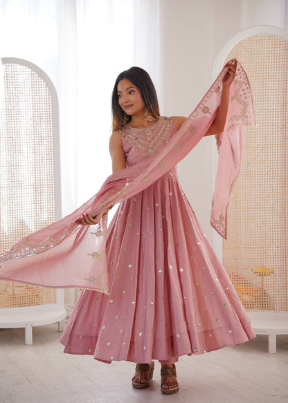 Premium Anarkali Gown Set