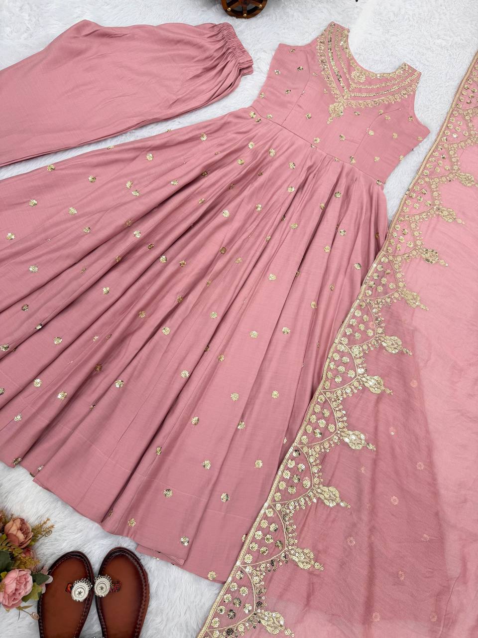 Premium Anarkali Gown Set