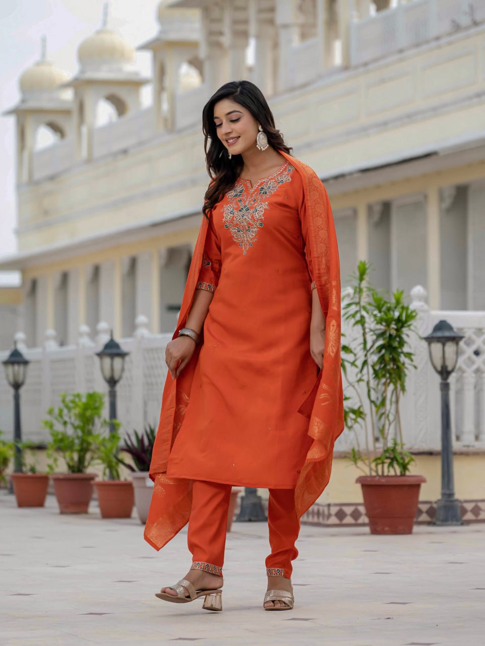 Designer Kurti Set