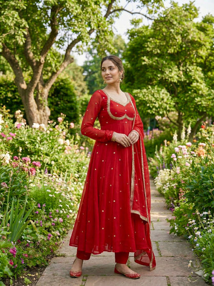 10 new colour anarkali arrival