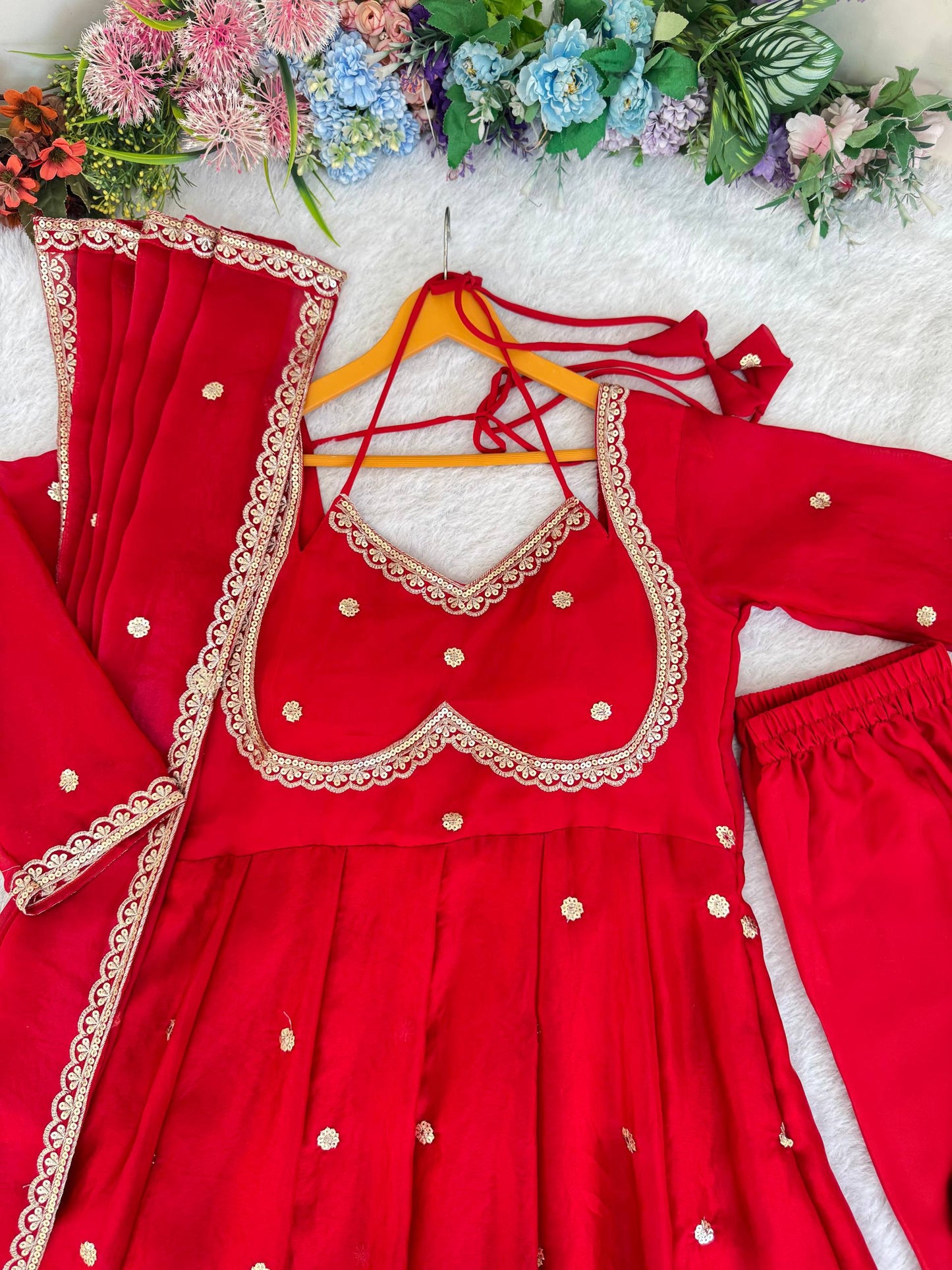 10 new colour anarkali arrival