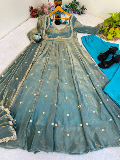 10 new colour anarkali arrival