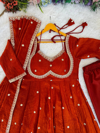 10 new colour anarkali arrival