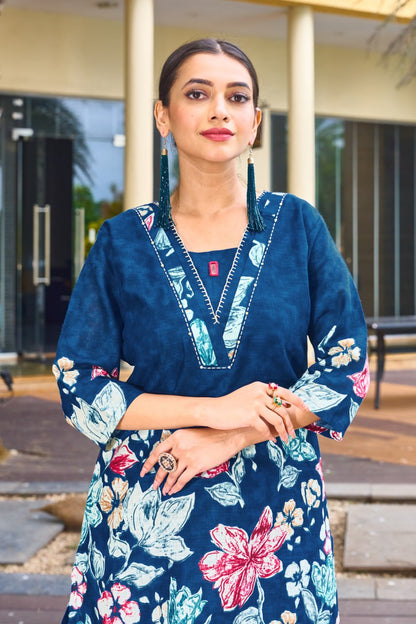 premium floral designer co ord set