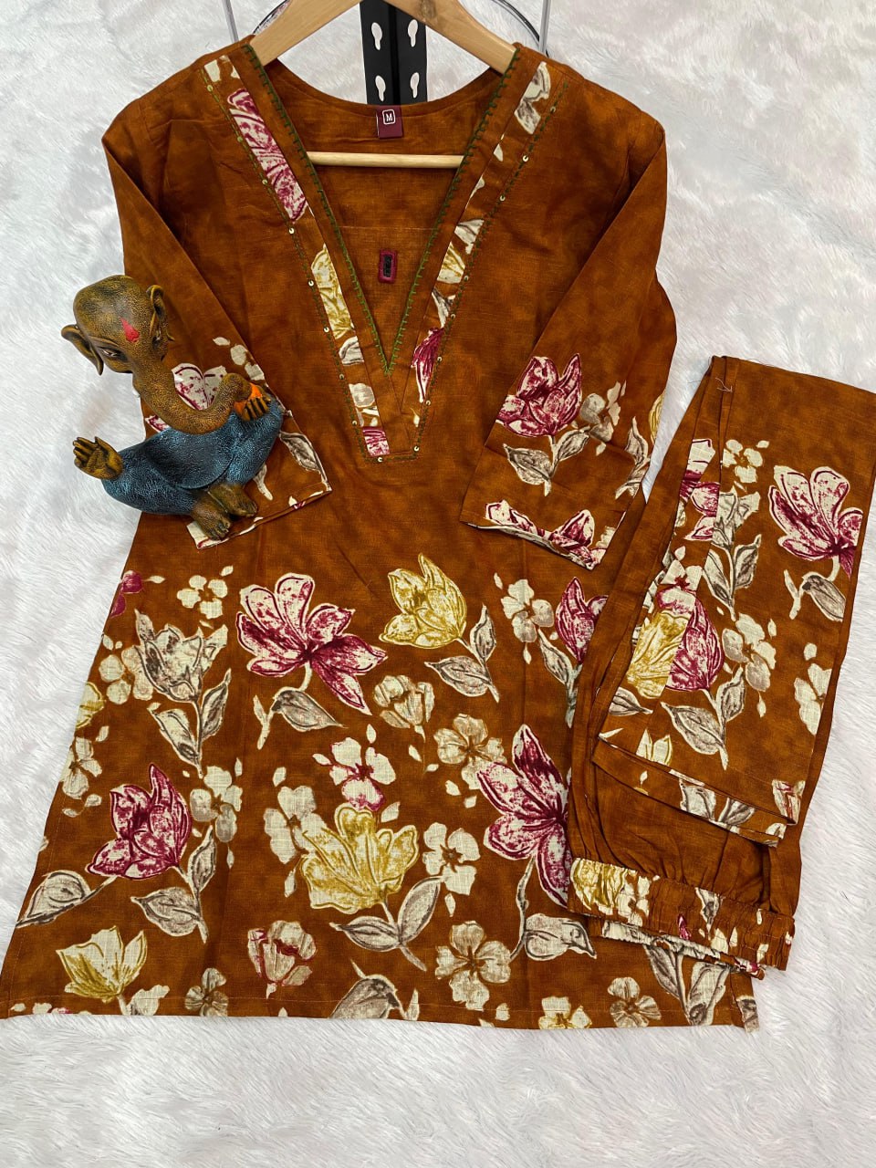 premium floral designer co ord set