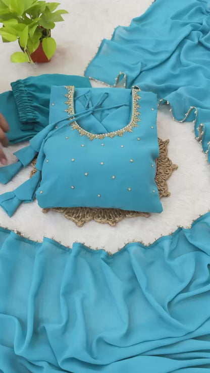 New Party Wear Anarkali Gown