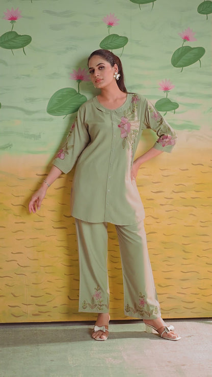 Perfect for festive gatherings co -ord set