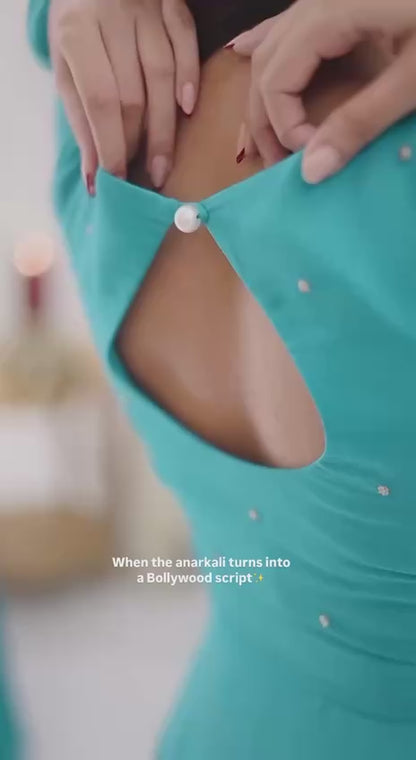 New Party Wear Anarkali Gown